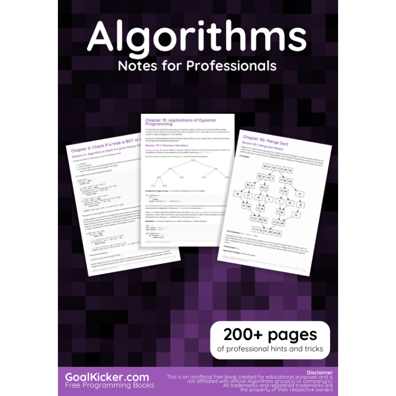 Algorithms Notes For Professionals