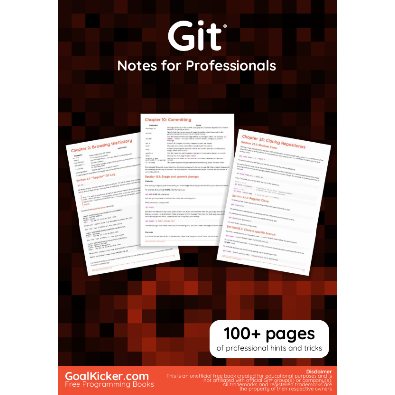 Git Notes For Professionals